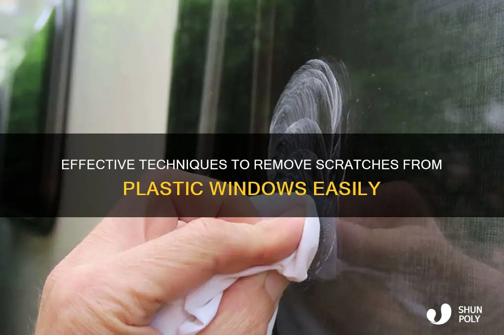 how do you get scratches out of plastic windows