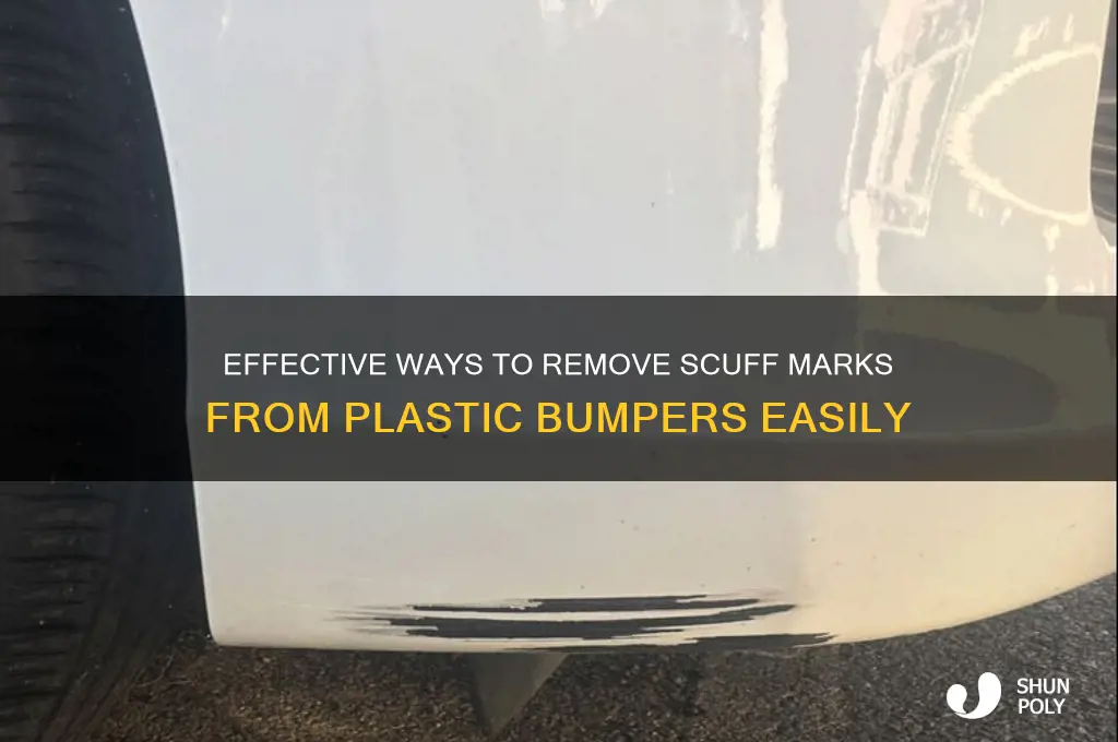 how do you get scuff marks off a plastic bumper