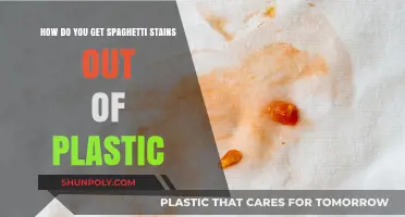 Effective Tips to Remove Spaghetti Stains from Plastic Surfaces