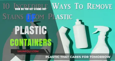 Effective Ways to Remove Stains from Plastic Containers