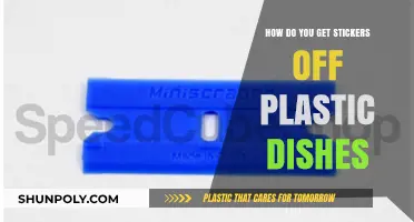 Effective Methods to Remove Stickers from Plastic Dishes Easily