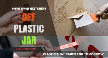 Effective Ways to Remove Sticky Residue from Plastic Jars Easily