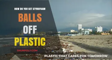 Effective Methods to Remove Styrofoam Balls from Plastic Surfaces