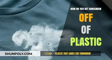 Effective Ways to Remove Sunscreen Stains from Plastic Surfaces