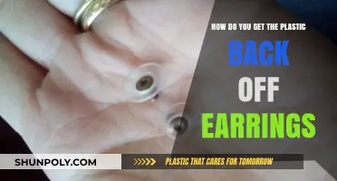 Easy Steps to Safely Remove Plastic Backs from Earrings