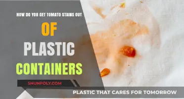 Effective Ways to Remove Tomato Stains from Plastic Containers Easily