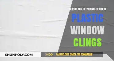 Easy Methods to Smooth Out Wrinkles in Plastic Window Clings