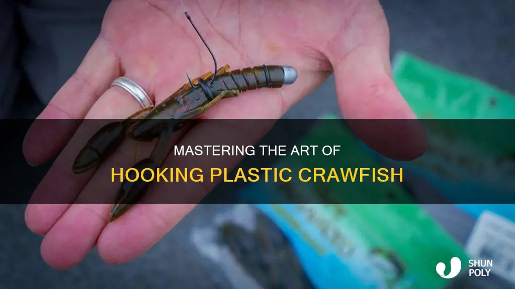 how do you hook a plastic crawfish