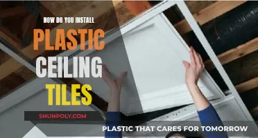 Installing Plastic Ceiling Tiles: A Step-by-Step Guide