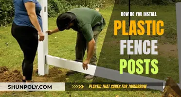 Easy Installation: Plastic Fence Posts Guide