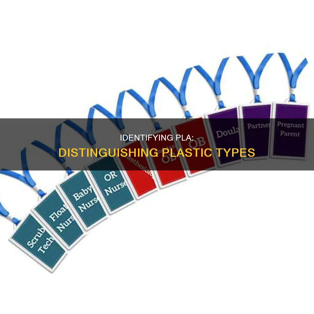 how do you know plastic is pla