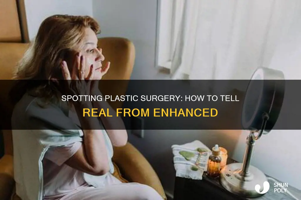 how do you know plastic surgery from real