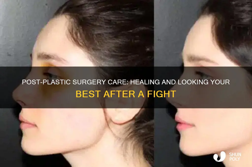 how do you look after getting fight after plastic surgery