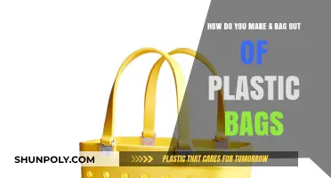 Eco-Friendly Crafting: Transforming Plastic Bags into a Durable Tote