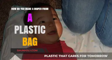 DIY Diaper Hack: Crafting a Diaper from a Plastic Bag