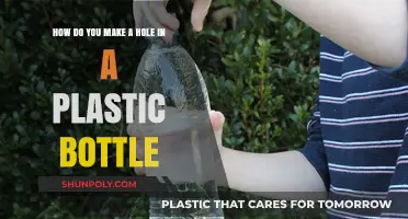 Easy DIY: Creating Holes in Plastic Bottles for Creative Projects
