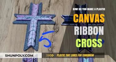 Crafting a Plastic Canvas Ribbon Cross: Step-by-Step Guide