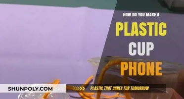 DIY Plastic Cup Phone: Crafting Long-Distance Communication at Home