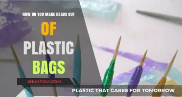 Eco-Friendly Crafting: Transforming Plastic Bags into Colorful Beads