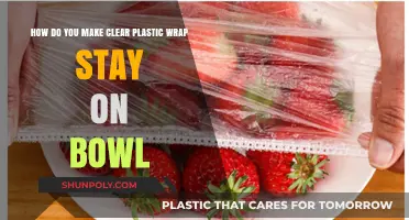 Simple Tricks to Securely Wrap Bowls with Clear Plastic Wrap