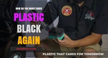 Restore Faded Black Plastic: Simple DIY Techniques for a Fresh Look