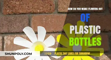 Creative Recycling: Crafting Beautiful Flowers from Plastic Bottles