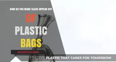 Transforming Plastic Bags into Glass-Like Creations: A Creative DIY Guide