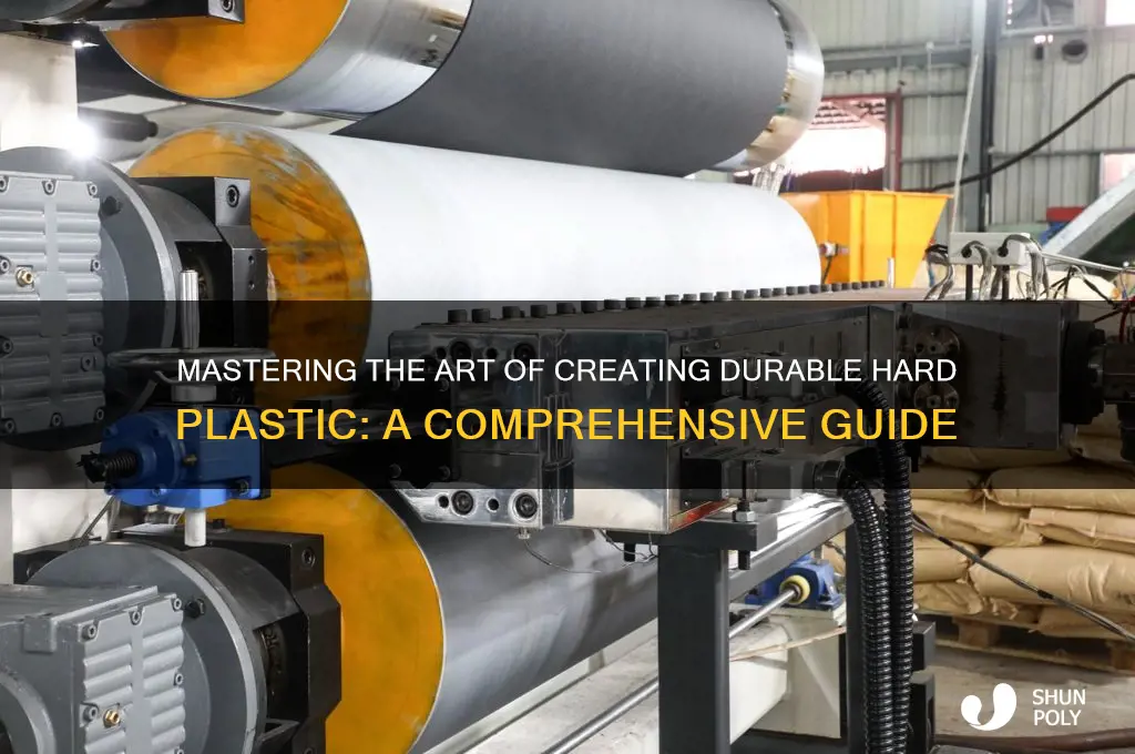how do you make hard plastic