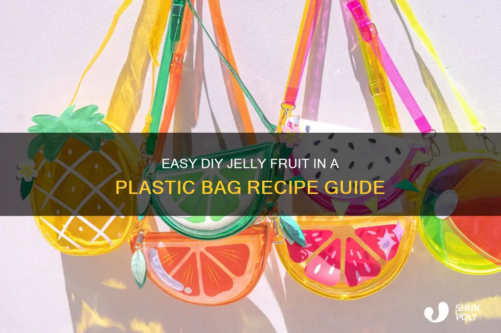 how do you make jelly fruit in a plastic bag