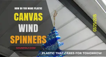 Crafting Whimsical Wind Spinners with Plastic Canvas: A DIY Guide