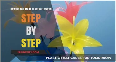 Crafting Lifelike Plastic Flowers: A Detailed Step-by-Step Guide
