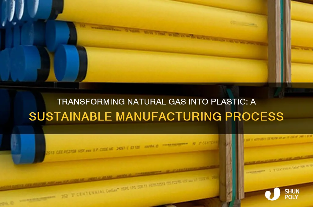 how do you make plastic from natural gas