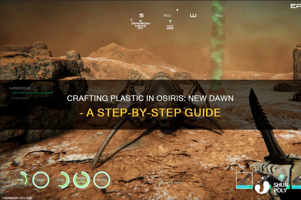 how do you make plastic in osiris new dawn