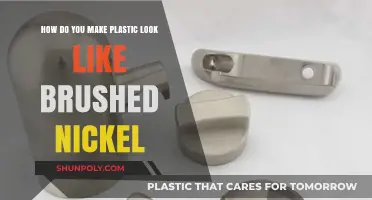 Transform Plastic to Brushed Nickel: DIY Finishing Techniques Revealed