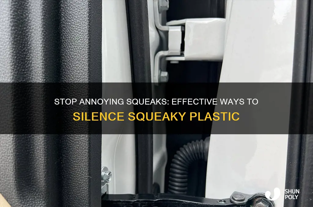 how do you make plastic stop squeaking