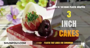 Easy Plastic-Wrapped 3-Inch Cake Making: A Step-by-Step Guide