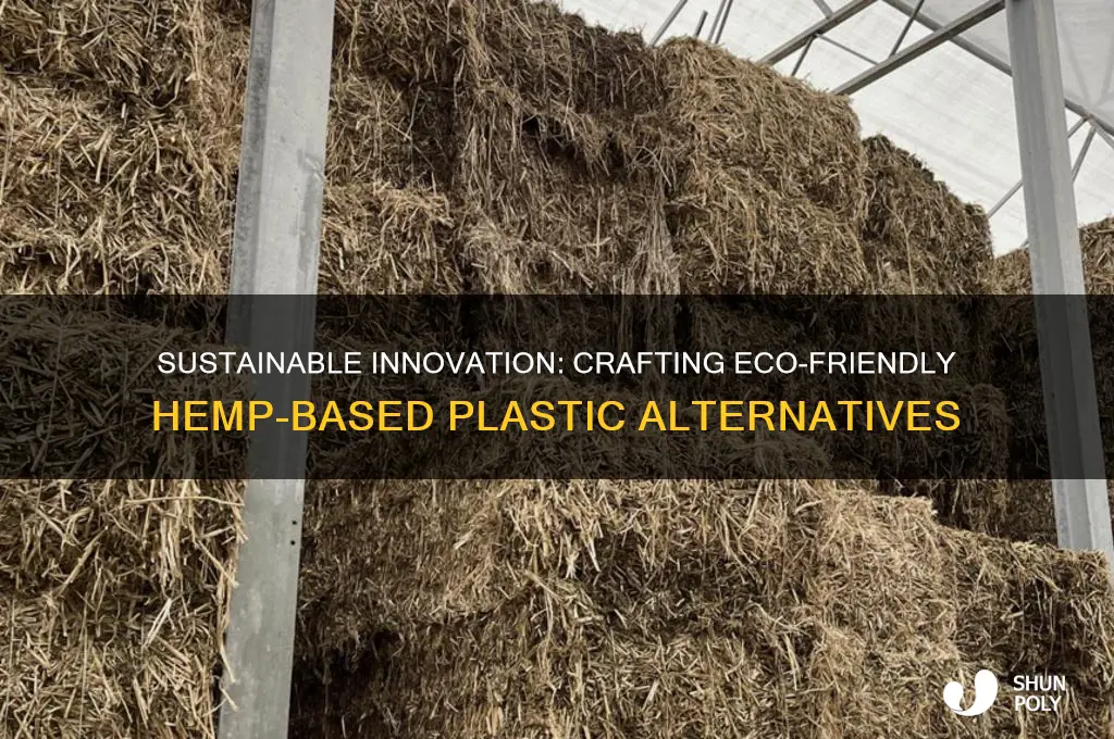 how do you make plastics substitute from hemp