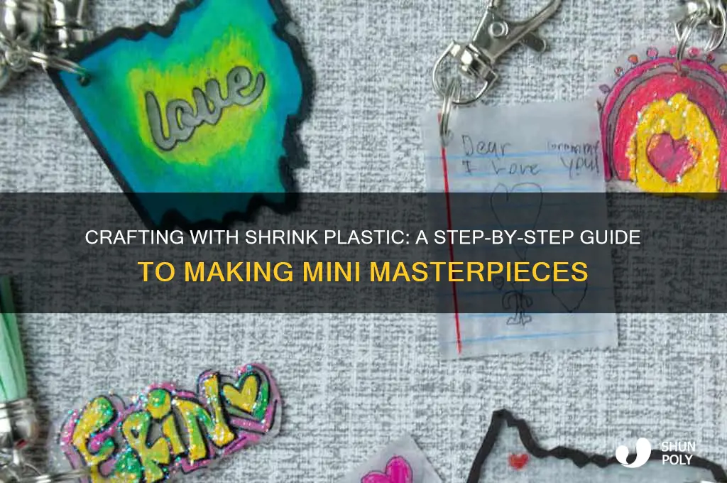 how do you make shrink plastic