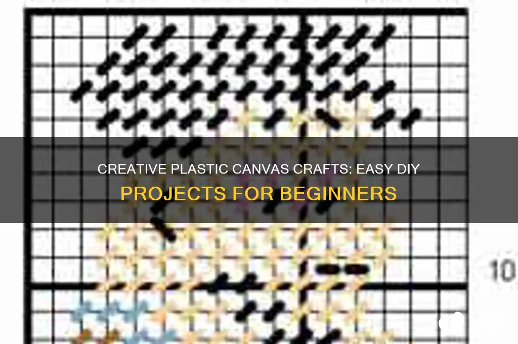 how do you make thing with plastic canvas