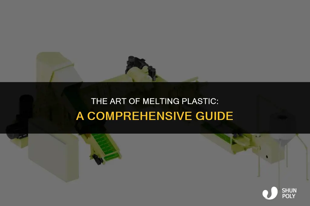how do you melt plastic