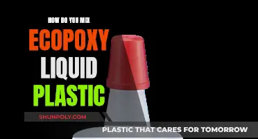 The Art of Mixing Ecopoxy Liquid Plastic