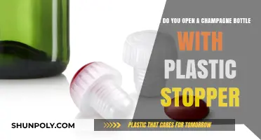 Effortlessly Pop Champagne with a Plastic Stopper: A Quick Guide