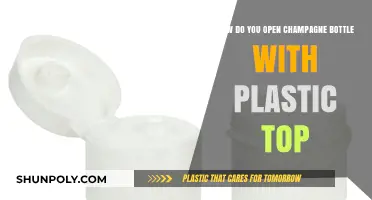 Effortless Champagne Opening: Mastering the Plastic Top Technique