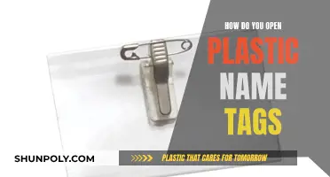 Unlocking the Mystery of Plastic Name Tags