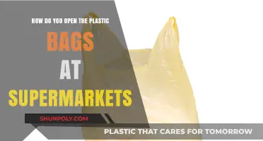 Mastering the Art of Opening Supermarket Plastic Bags Effortlessly