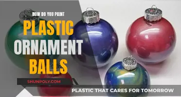 Painting Plastic Ornament Balls: A Creative Guide