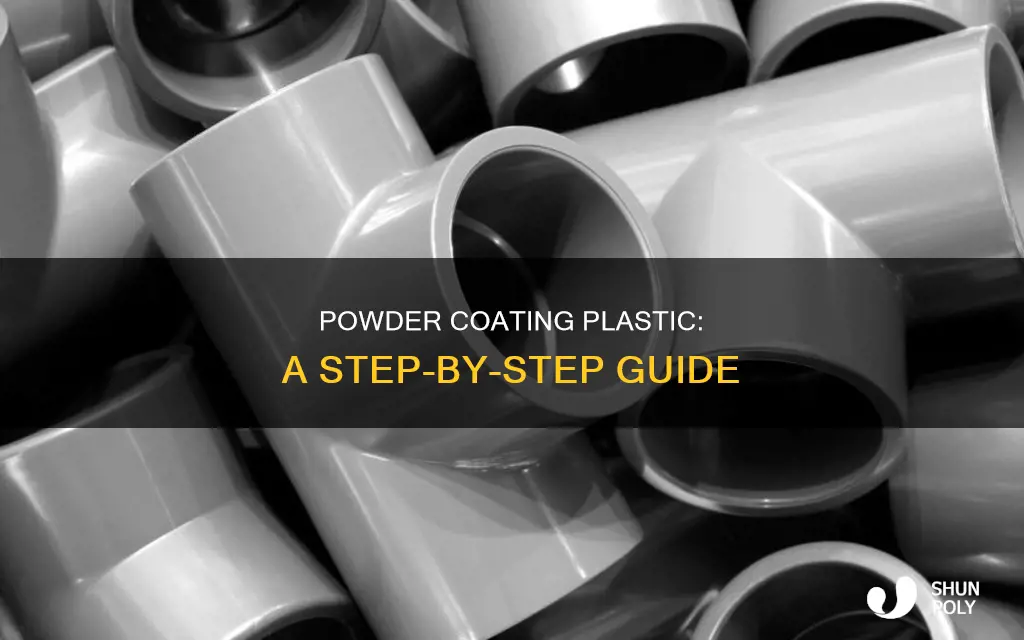 how do you powder coat plastic