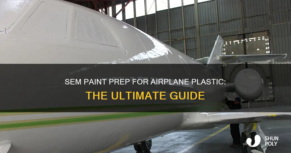 how do you prep for sem paint airplane plastic