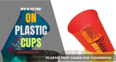 Customizing Plastic Cups: Printing Methods and Applications
