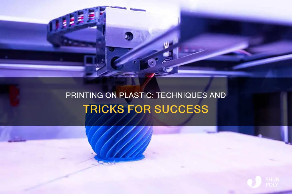 how do you print on plastic